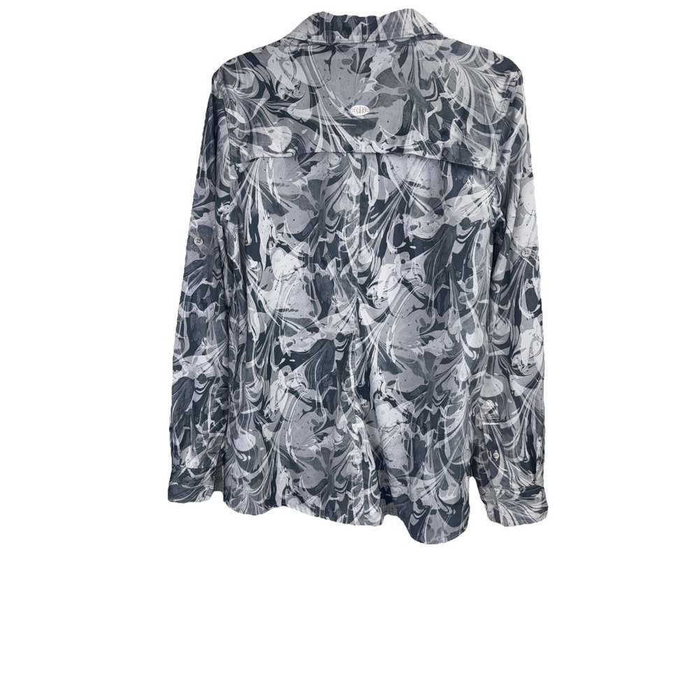Reel Legend Long Sleeve Button Down Shirt Womens Size XL - Picture 7 of 9